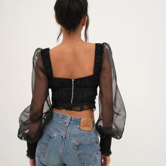 For Love & Lemons Gabrielle Top - Picture 2 of 9